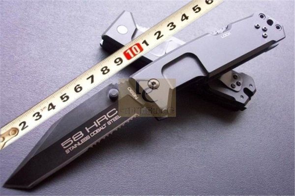 Nemesis B9 боевой складной нож 440C лезвие алюминиевая ручка открытый кемпинг охота тактический инструмент для повседневного использования