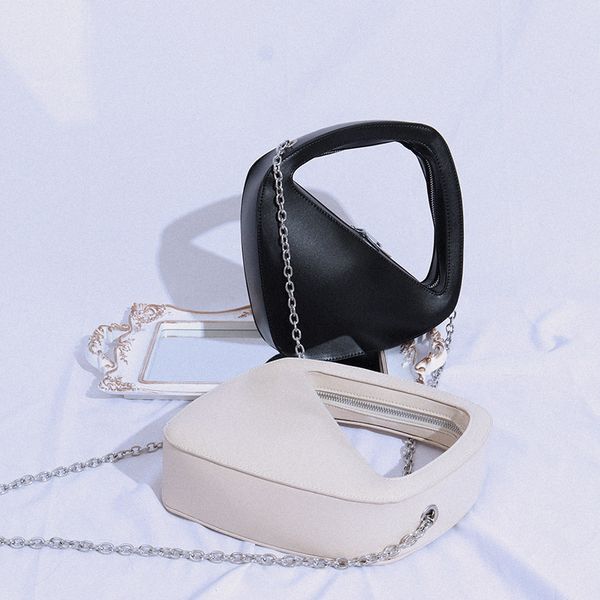

tidal names new personality trend diamond solid color fashion handbank shoulder bag chain messenger bag handbags