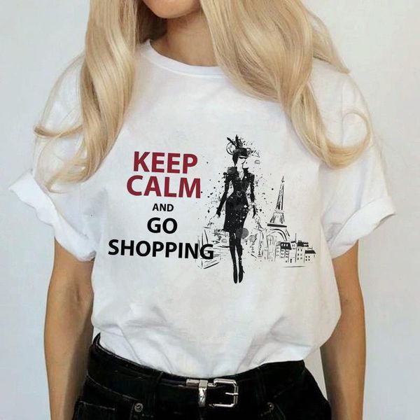 

женская одежда футболка мода paris urban sexy lady print 2020 летние harajuku повседневный тонкий раздел большой размер большой размер s-2xl, White