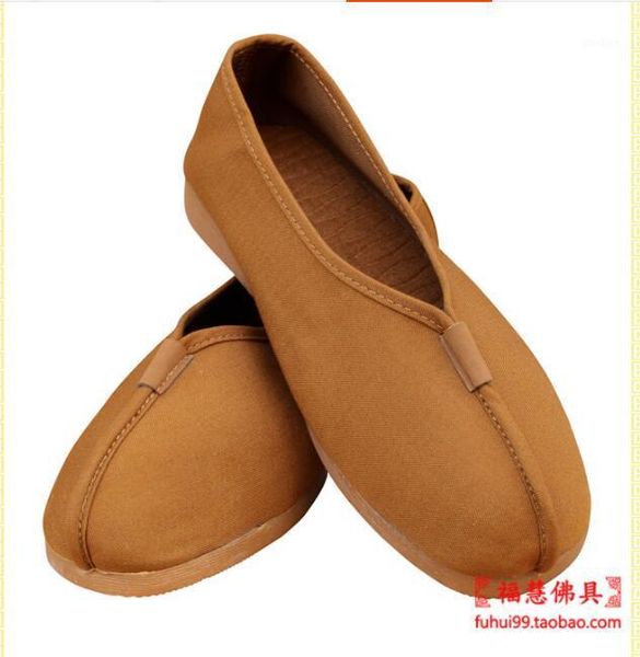 

cloth shoes buddhist supplies handmade monk shoes1, Red