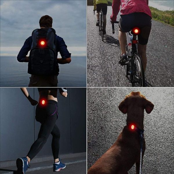 

bike lights led waterproof dustproof bicycle cycling usb fast charge mtb night warning taillight 7 kinds of color