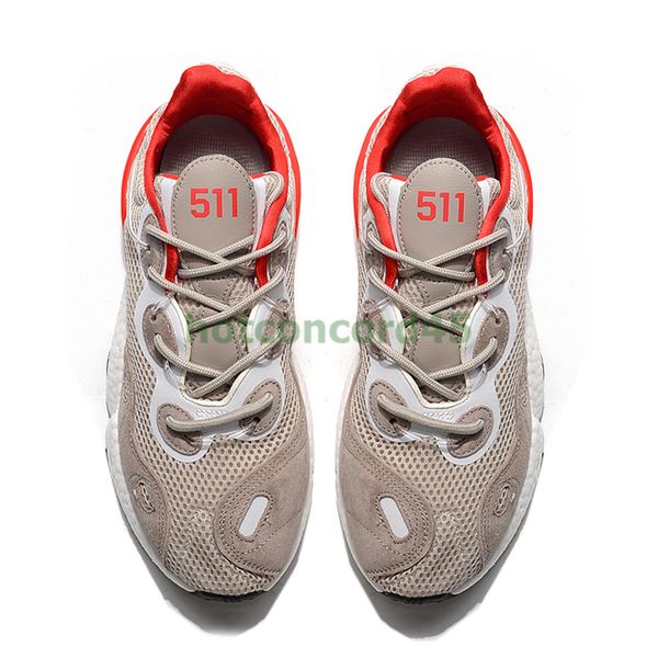 

us 8 eur 41.5 size coral university red treeperi basf runner 511 v1 men women running shoes sneakers sport outdoor trainers