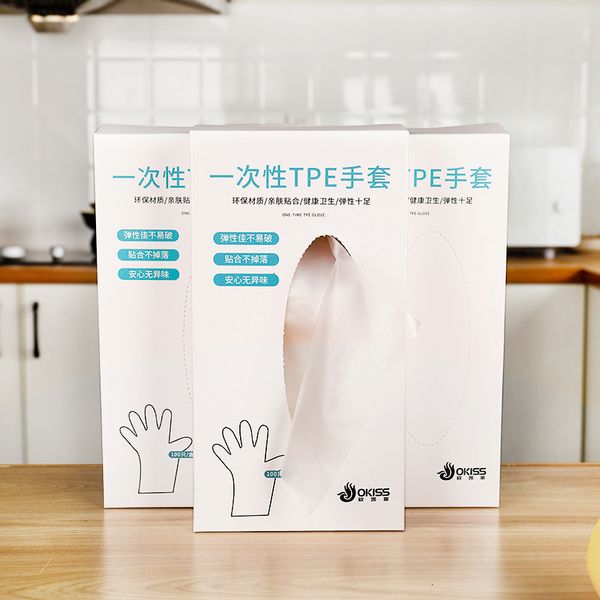 

factoryh8etbakery 20201031 catering transparent food disposable beauty kitchen gloves