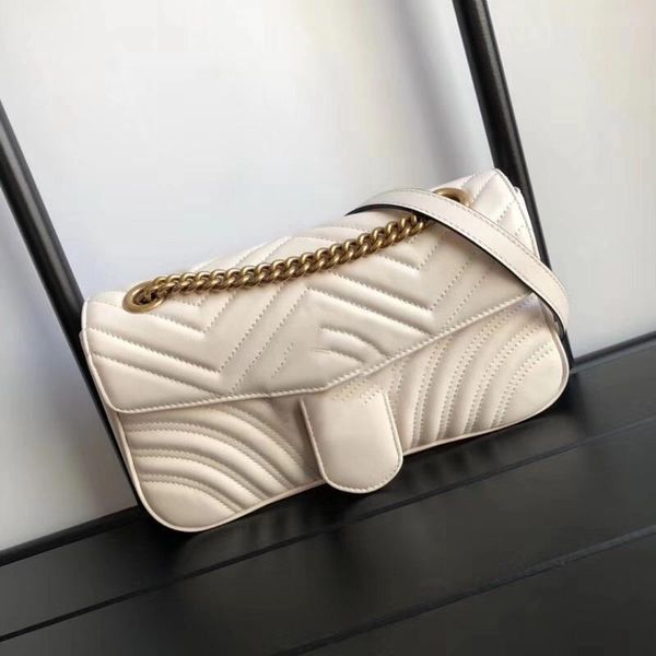 

443497 bag designer bags single luxury inclined shoulder brand fashion famous women handbags crossbody waist popular sheepskin 2020 10ah