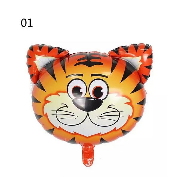 

1pc mini animal balloons kids birthday party lion monkey zebra deer cow animal head air balloon kids gift toys party decoration wmtgpe