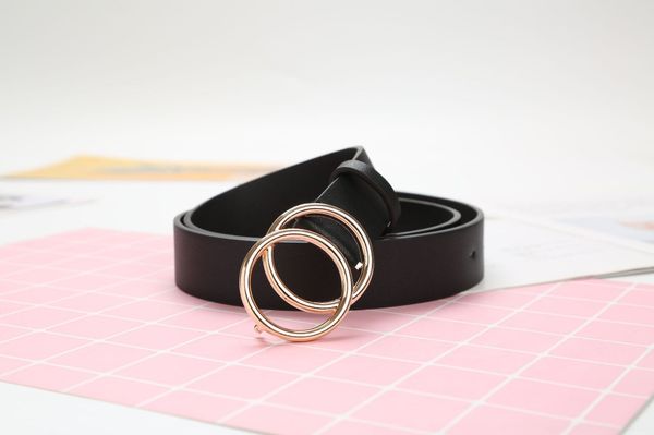 

0xe5 8 slim ultra-thin high belt fashion leather quality retro decorative copper women words simple belt, Black;brown