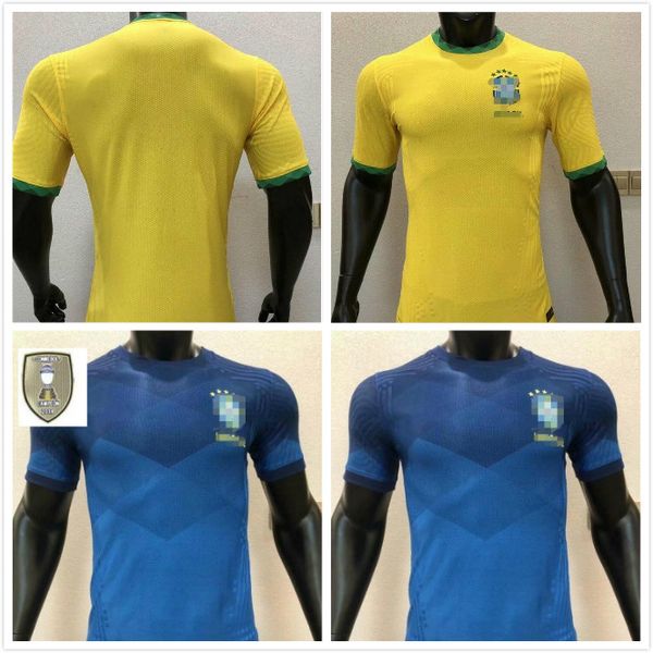 

игрок версии 20 21 фитино neymar jr футбол джорки camiseta de futebol copa america 2020 2021 coutinho 20 21 бразиловая футболка, Black;yellow