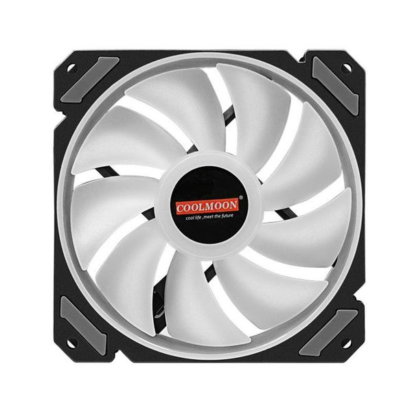 

1 set good quality practical rgb computer case fans 120mm led air cooling silent remote control diy pc cooler