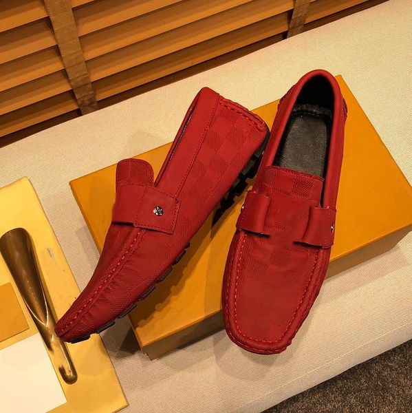 

a1 new qulity luxury summer shoes men casual dual density rubber outsole red men's size 38-46, Black