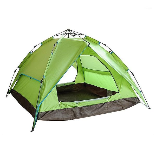 

tents and shelters camping tent travel beach anti uv shelter 3-4 people portable outdoor instant up for fishing hiking picnic tents1