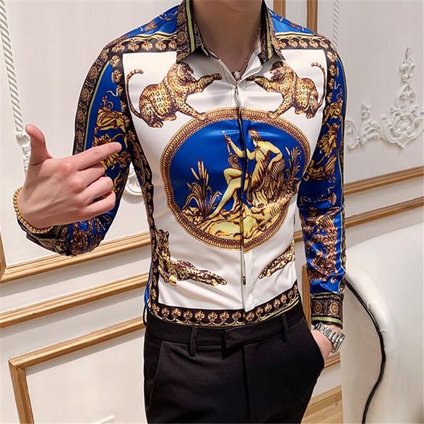 

new fashion casual shirt men long sleeve slim fit button-down shirt formal dress shirts men clothes camisa, White;black