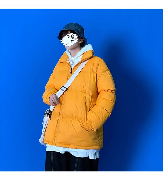 

ig qli instagram winter plus for men korean sle cotton-padded jacket loose pair read cotton jacket for women scooloy s-3xl #51#395111, Black