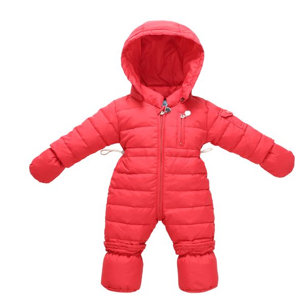 

broken size baby jumpsuit down jacket female baby creeper newborn romper boy thickened winter blanket, Blue;gray