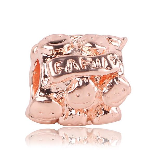 

couqcy 2020 new 1pc european rose gold love tree present flower crown clip beads fit pandora charms bracelet women gift jewelry bbyqeb