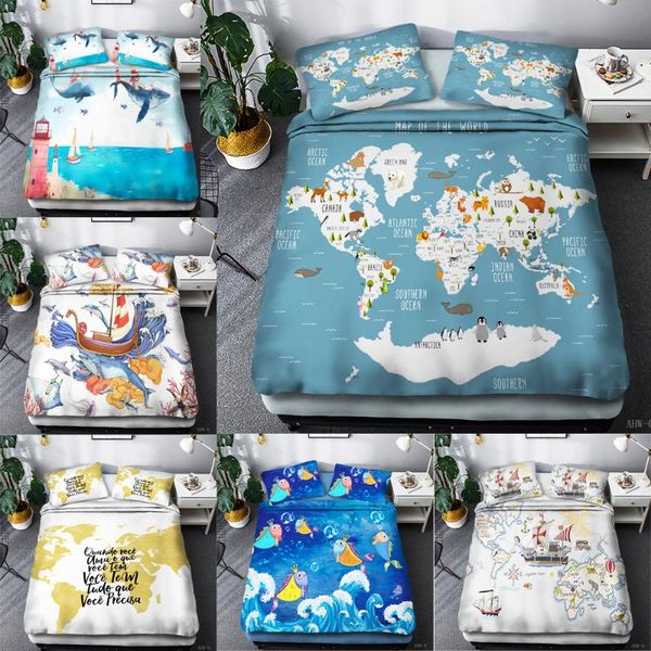 

home dockside full  cotton quilt set all-season oversized reversible coastal sailing boat bedspread 2/3 piece bedding set