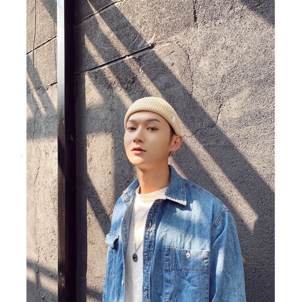 

landlord hat men's knitting wool autumn ruffian winter fashion hip hop baotou cold melon skin x5d2