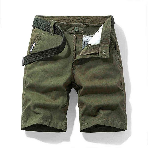 

men's cargo shorts casual sports short pants sportwear 2022 new summer sweatpants wholesale male beach solid shorts menclothes w220214, White;black