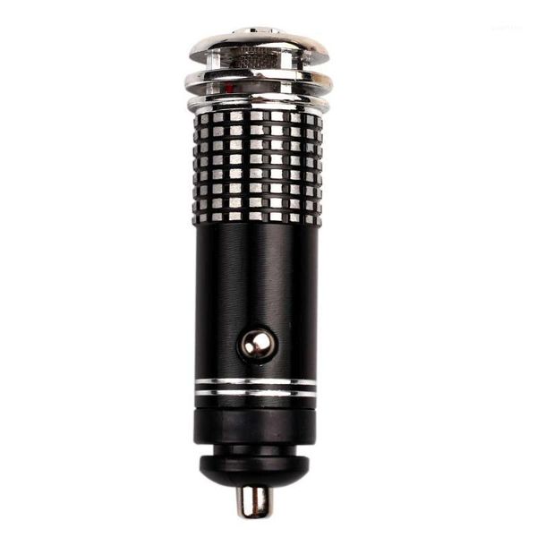 

new mini car air purifier 12v auto car fresh air ionic purifier oxygen bar ozone ionizer cleaner1