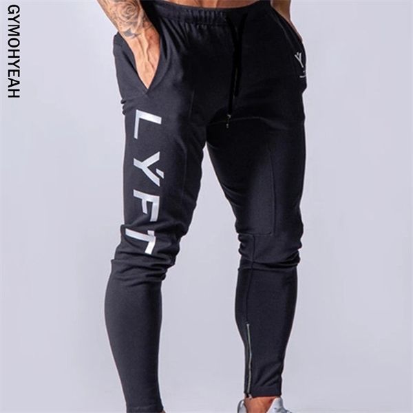 

new jogging sweatpants running gyms men joggers cotton trackpants slim fit pants bodybuilding trousers c1118, Gray