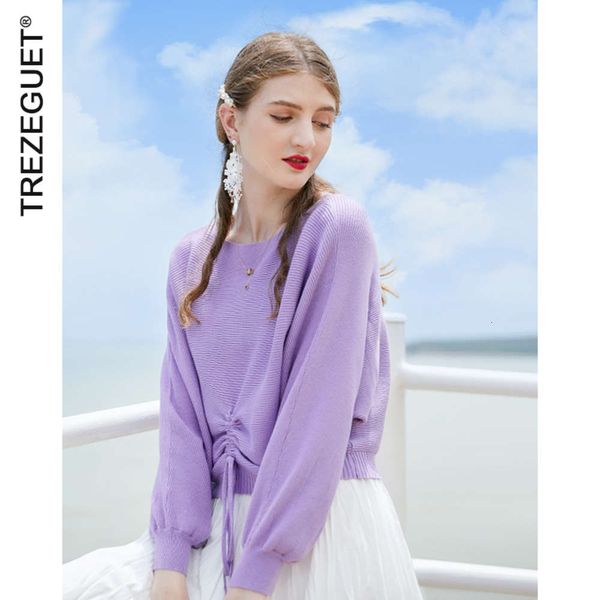 

2021 spring new one line collar loose fitting pullover korean pure color bow cashmere sweater women's 8028, White;black