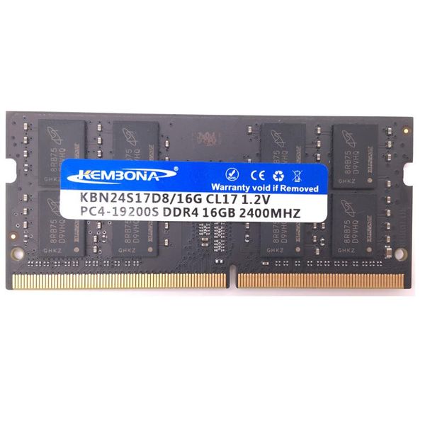 

rams kembona memory ram lapddr4 16gb 2400mhz 16g for notebook sodimm module 260pin