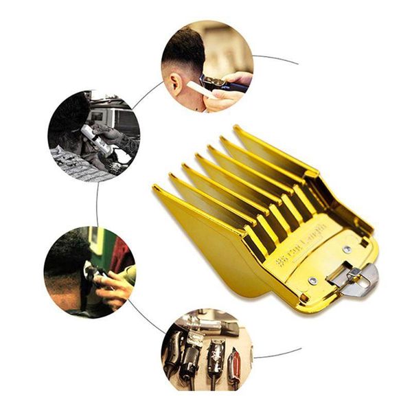 

8pcs professional limit comb cutting guide combs 1.5/3/4.5/6/10/13/19/25mm set d2ta 8pcs prof wmtoqy, Silver