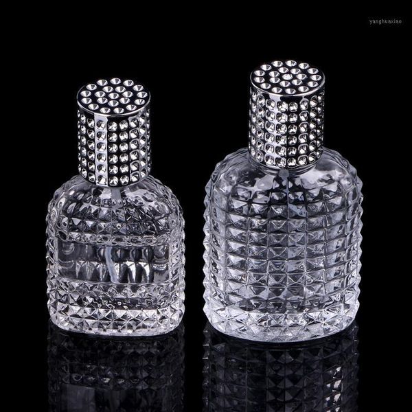 

storage bottles & jars style pineapple portable glass perfume bottle with spray empty atomizer x5xc1