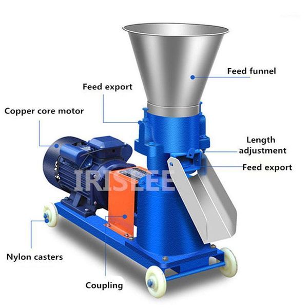 

80-120kg/hour animal feed/wood/fuel pellet machine 220v/380v1