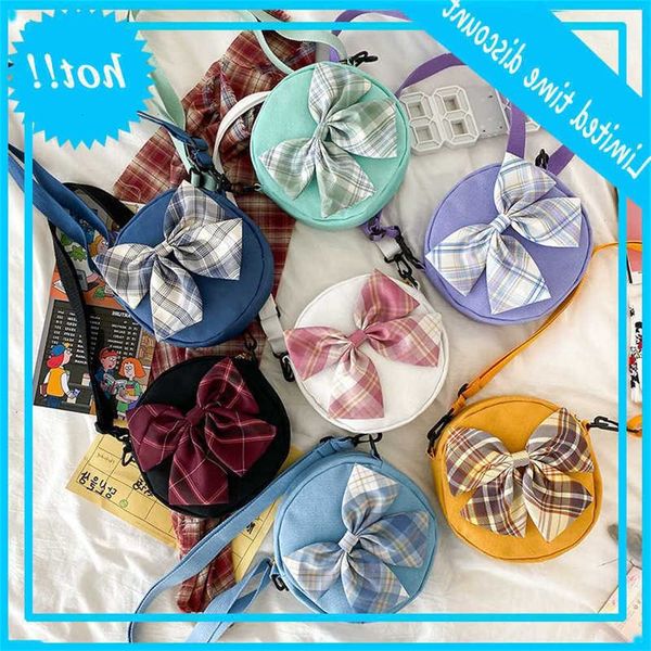 

young girls shoulder big boog canvas round bags for teenagers 2020 new nice candy color crossbody shopping phone task