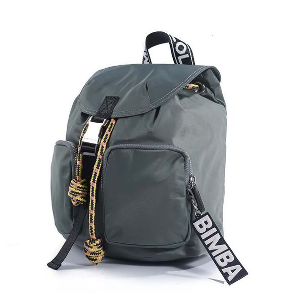 

spanish luxury binba and lola waterproof solid color women's bag drawstring backpack