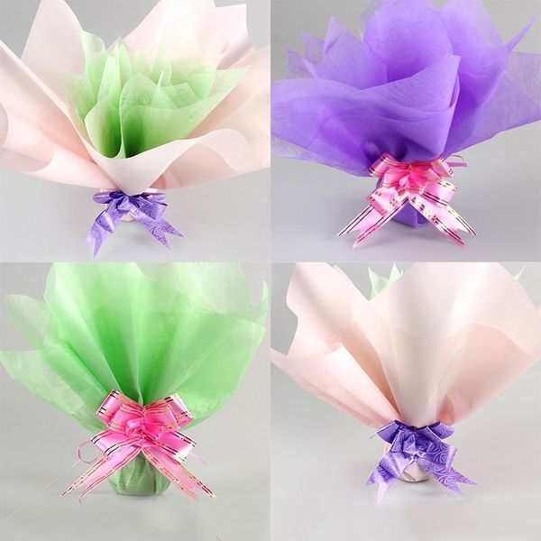 

40shiestes лот 5050 см цветной упаковочной бумаги для diy свадебный декор цветочный декор фруктовые упаковка подарочная упаковка упаковка хл