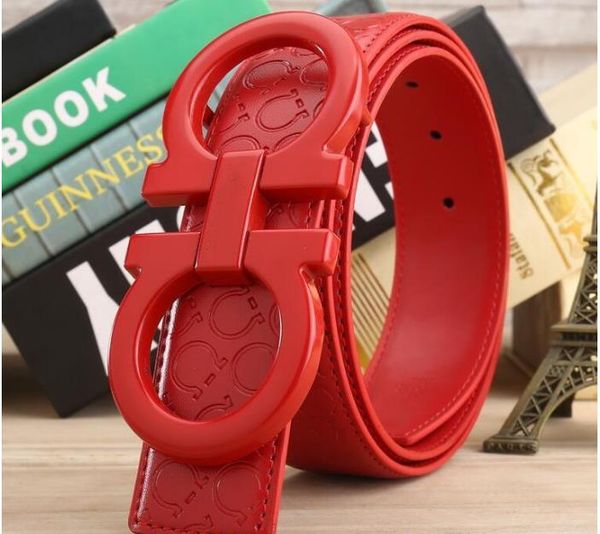 

big large buckle genuine leather belt with box designer belts men women new mens belts luxury belt ing, Blue;purple