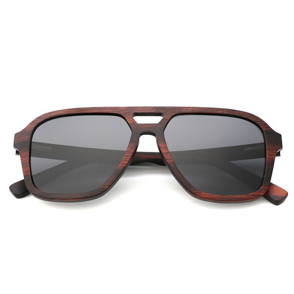 

jh new arrival fashion design hand-made polarized recycled wooden sunglasses 2019