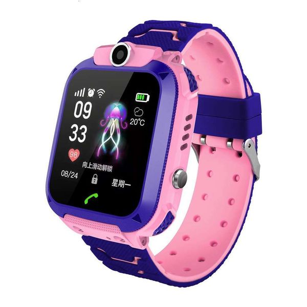 

touch q12 smart students wear waterproof phone positioning watch multi langu