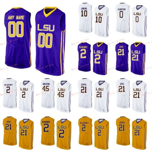 

stitched custom 0 darius days naz reid 1 ja'vonte smart 10 james bishop 11 charles manning lsu tigers college men women youth jersey, Black