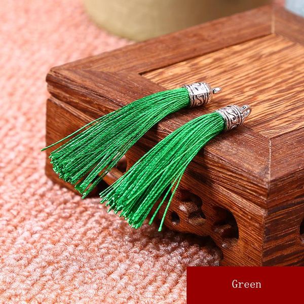 

10pcs mini metal cap tassel jewelry curtain garments decorative accessories diy key cell phone bag fringe trim tassels pendant h jlljxk