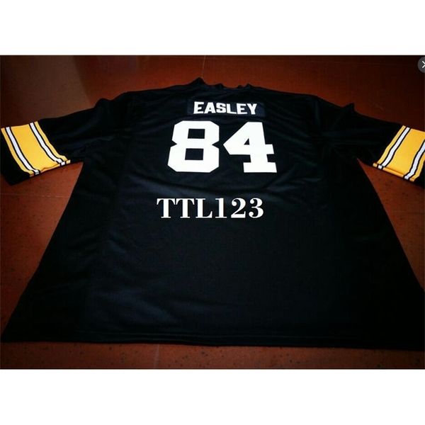 

3740 black white #84 nick easley iowa hawkeyes alumni college jersey s-4xlor custom any name or number jersey
