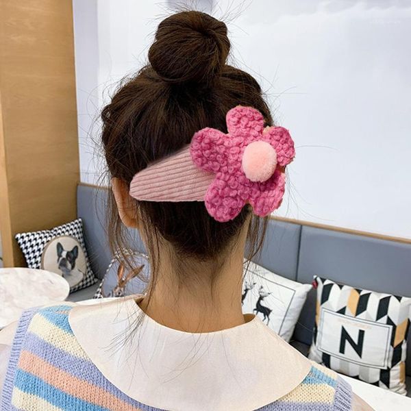 

large flower hair clips hairpins headwear women girls kids cute fashion funny hair clip sweet accessories headdress1, Slivery;white