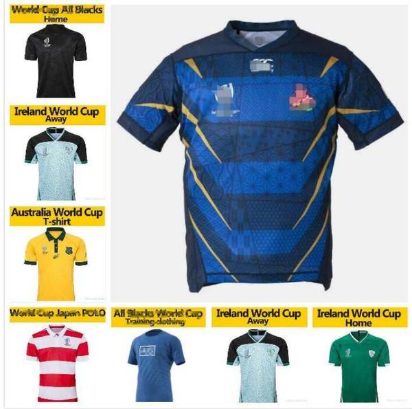 

thai 2019 20 wallabies blacks australia rugby jersey fiji 2019 janpan world cup rugby shirt rugby jerseys, Black;yellow