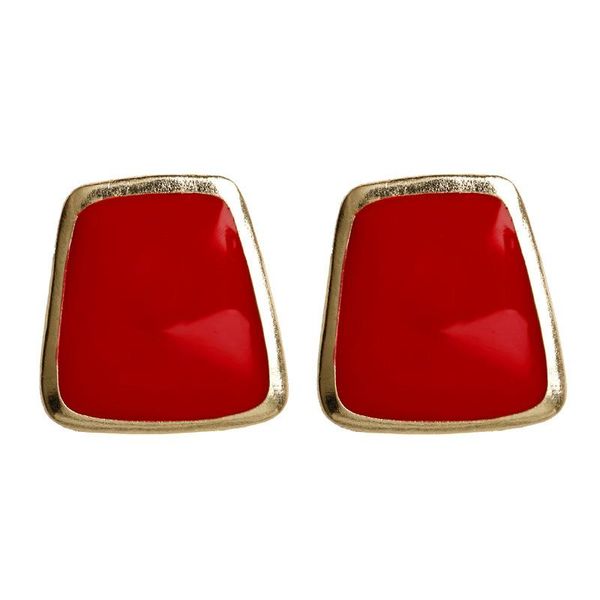 

5colors black white enamel korean stud earrings for women 2019 fashion jewlery simple female earring oorbellen aretes de mujer swy sqcmui, Silver