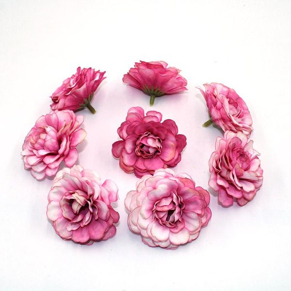

10 шт. лот fleur articifielle 5cm soie printemps rose tte pole ftee de mariase dcorice dcore dcore maison bricolage curonne cadea jllwoa