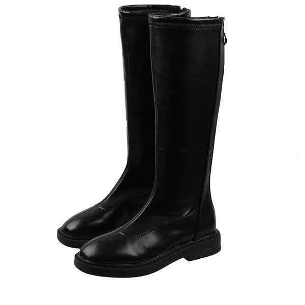 

boots children's 2021 plus cashmere knight was thin, tall, small, autumn and winter long but knee, Black