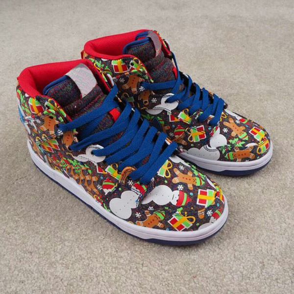 

the sb zoom dunk high premium men women running shoes christmas casual skateboard athletic sports trainers sneakers size us5.5-9.5