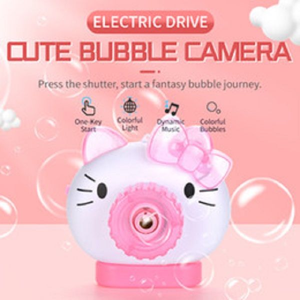 

bubble camera cartoon animal bubble toy for children with dynamic music and colorful lights baby toys