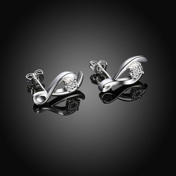 

silver for women cyrstal wedding earring stud jewelry cute gift jewelry fashion nice lover lady cute gift e774 h bbyifl, Golden