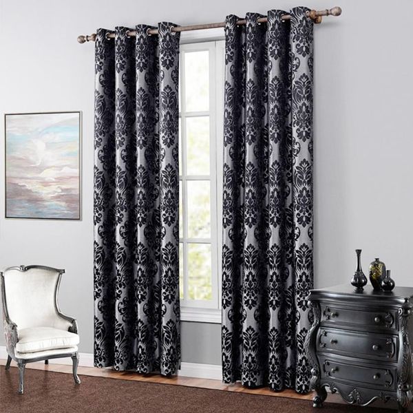 

qczx полиэстер водонепроницаемая плесенка занавес для спальни, украшения отеля jacquard готовим занавес домашний текстиль декоративный занав