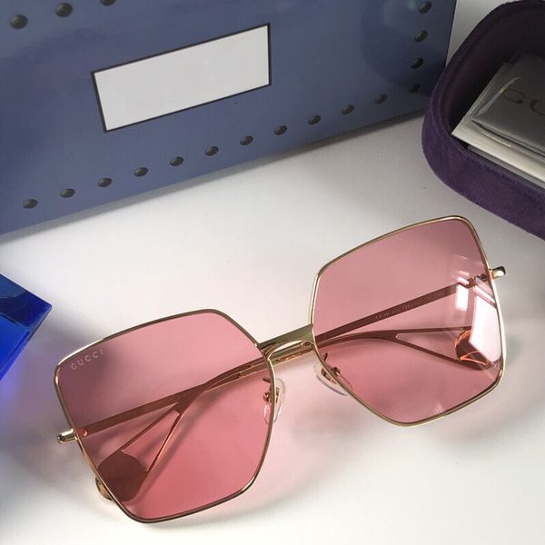 

designer and generous high-end g family ni style 0436 stars the same big face wear sunglasses for women fashion lfyjsh, White;black