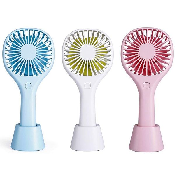 

electric fans mini handheld fan usb desk fan, small personal portable table with rechargeable 1200mah battery operated cooling electri