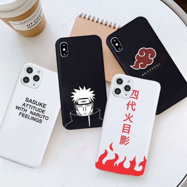 

qasasuke - adjustable soft silicon sheath naruto vip 71112 pro, xs, max, xr, x, 8, 6, 6s plus, matte animation shelllk
