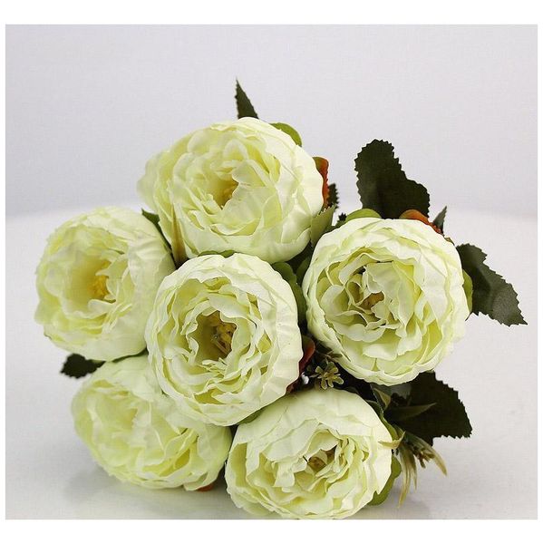 

purple pink big peony artificial flowers elegant beautiful silk fake flowers blossom peonies wedding home part sqculm ppshop01